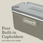 Coleman 120QT Hard Chest Cooler - Silver Ash
