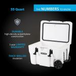 Lifetime 55 Quart Durable High Performance Cooler