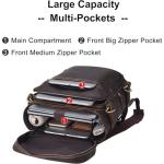 Tiding Leather Backpack for 15.6 Inch Laptop