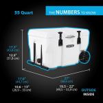 Lifetime 55 Quart Durable High Performance Cooler