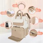 Khaki Beige Women's 15.6" Lunch Backpack
