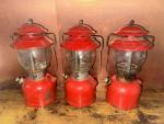 Set of 3 Coleman 200A Lanterns