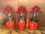 Set of 3 Coleman 200A Lanterns
