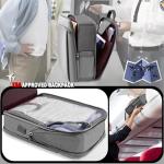 ZINZ Slim Expandable Anti-Theft Laptop Backpack