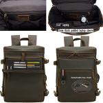 Tiding Leather Backpack for 15.6 Inch Laptop