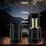 Portable LED Camping Lanterns - 4 Pack