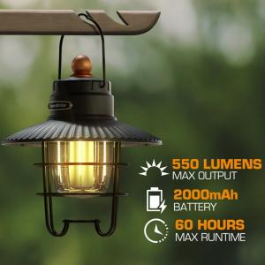 EverBrite 550LM Rechargeable USB C Camping Lantern