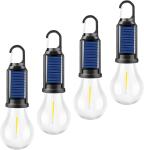 Solar Rechargeable Camping Hook Light with 3 Modes