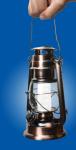 Vintage Copper LED Lantern by North Point