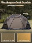 TOMOUNT 4-Person Hot Dome Tent with Stove Jack