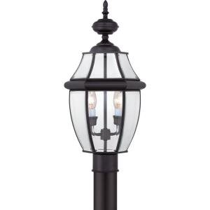 Newbury 2-Light Large Black Outdoor Lantern