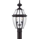 Newbury 2-Light Large Black Outdoor Lantern