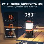 Bright Portable LED Camping Lantern - USB Rechargeable