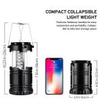 Collapsible LED Lanterns for Camping and Hiking