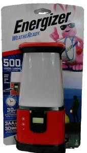 Energizer 500 Lumen Red LED Emergency Lantern