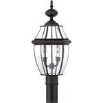 Newbury 2-Light Large Black Outdoor Lantern