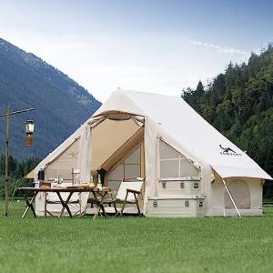 TOMOUNT Family Inflatable Glamping Tent for Camping