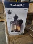 Black Outdoor Motion Sensor Wall Lantern