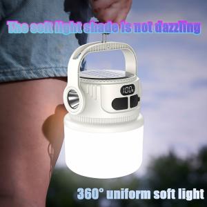Solar Rechargeable LED Camping Lantern and Torch