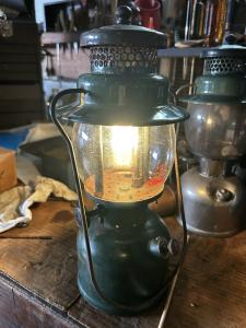 Coleman 242C Green Lantern - Vintage 1946 Model