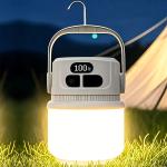 Solar Rechargeable LED Camping Lantern and Torch