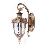 Waterproof Outdoor Glass Lantern Wall Sconce Light