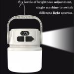 Solar Rechargeable LED Camping Lantern and Torch