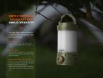 Fenix CL26R Pro 650 Lumens Camping Lantern