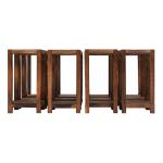 Wooden Lantern Centerpiece Set for Camping Decor