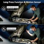 Rechargeable Motion Sensor Headlamp 2-Pack Waterproof