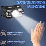 Rechargeable 3-Pack Super Bright LED Headlamps