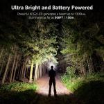 Lepro 2-Pack Bright Waterproof LED Headlamps