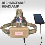 DanForce Camouflage USB Rechargeable LED Headlamp