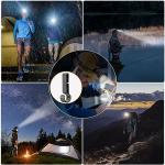 Rechargeable LED Headlamp 2-Pack for Camping