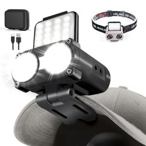 Hopedone 800 Lumens Rechargeable LED Hat Light