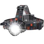 Bright Waterproof LED Headlamp with Adjustable Modes