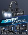 Rechargeable LED Headlamp Set - 4500L Brightness