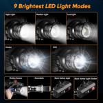 Super Bright Rechargeable Motion Sensor Headlamp