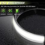 Rechargeable Headlamp with Tail Light Control