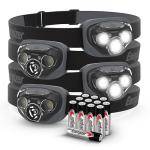 Energizer 4-Pack Waterproof LED Headlamps 260 Lumens