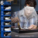 Rechargeable 2-Pack LED Headlamps with Motion Sensor
