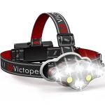 Victoper Rechargeable Super Bright LED Headlamp