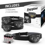 Energizer 4-Pack Waterproof LED Headlamps 260 Lumens