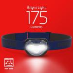 Bright Eveready LED Headlamp - Water Resistant, 2 Pack
