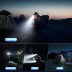 2000 Lumen Rechargeable Headlamp with 7 Modes