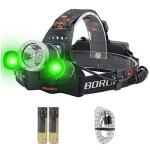 BORUIT RJ-3000 Rechargeable LED Headlamp for Outdoors