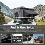 Sanhima Hard Shell Rooftop Tent for Camping