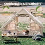 Easy Setup Inflatable Glamping Tent for All Seasons