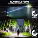 Bright Rechargeable Headlamp 2-Pack for Camping