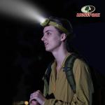 Mossy Oak 600 Lumens Waterproof Rechargeable Headlamp